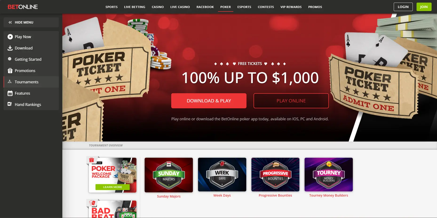 BetOnline Poker