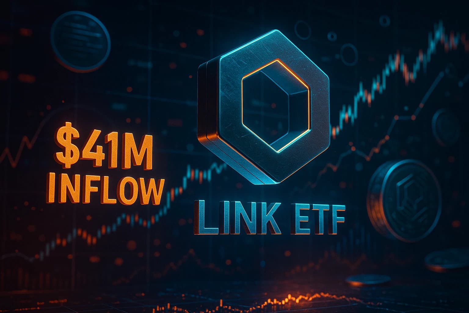 $41M Inflows Fuel First-Ever LINK ETF: Can Chainlink Break Its ATH?