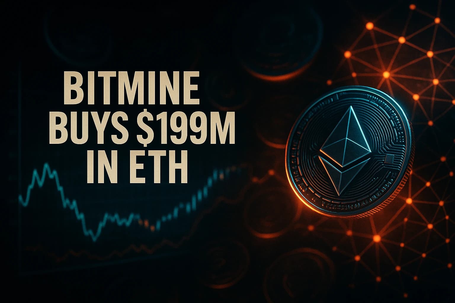 BitMine Buys $199M in Ethereum, Nears 5% of Total Supply