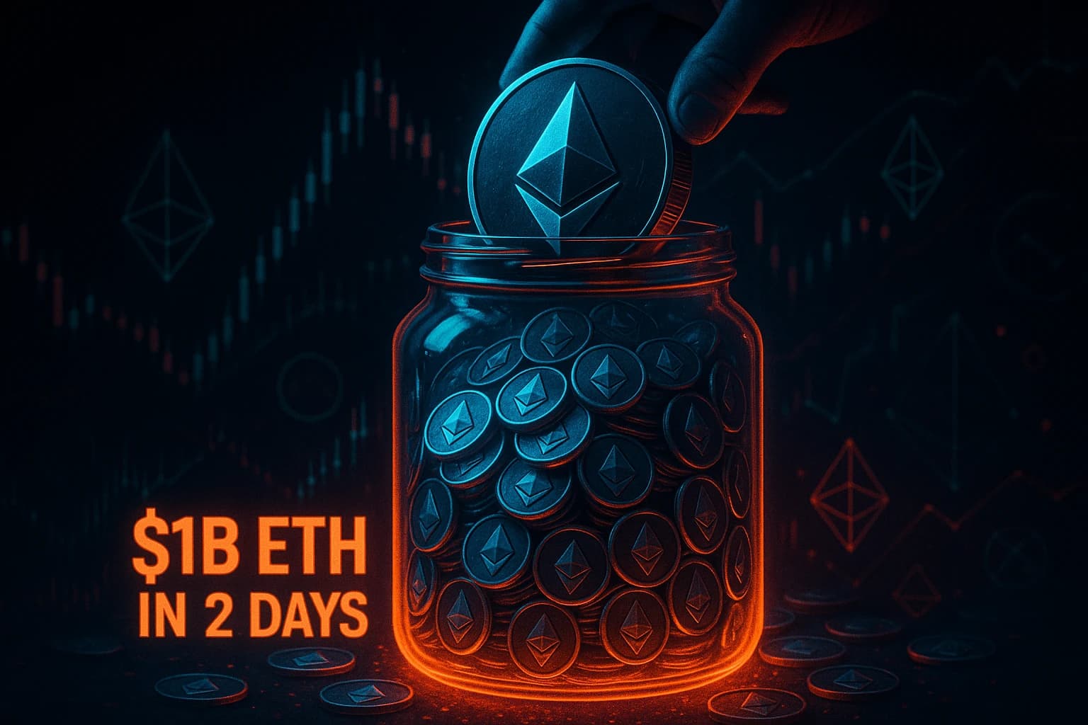 BitMine Locks Up $1B in Ethereum Through Rapid Two-Day Staking Push