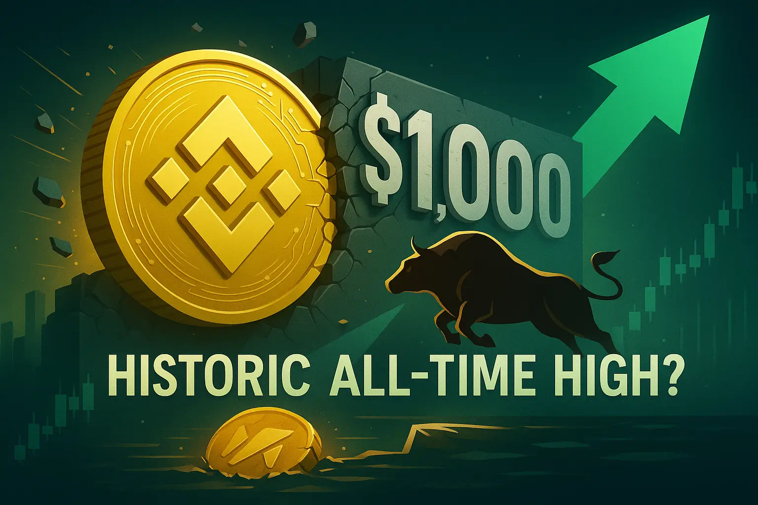 BNB Breaks Through $1,000 Barrier as Bulls Push for Historic All-Time High