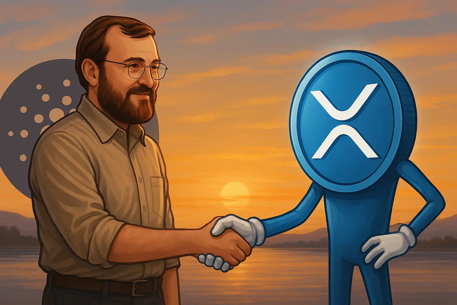 Cardano Founder Signals XRP Partnership Following Airdrop Success
