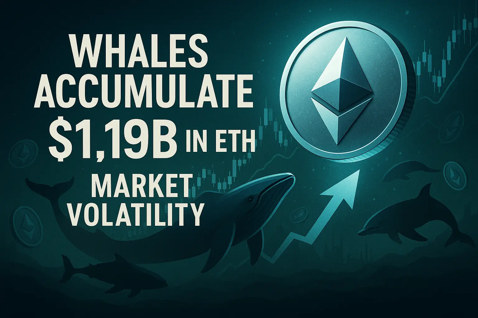 Ethereum Whales Accumulate $1.19B in ETH Amidst Market Volatility
