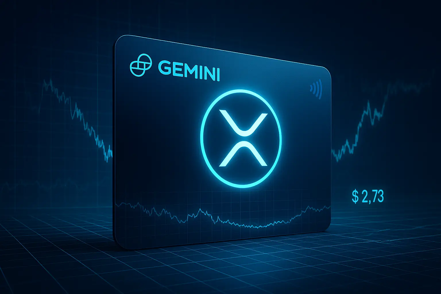 Ripple CEO Debuts Gemini XRP Rewards Card as XRP Holds Key $2.73 Support Level