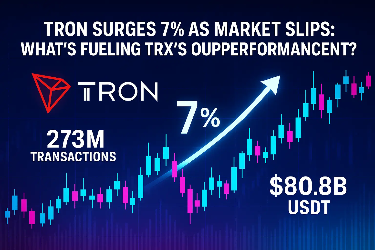 TRON Surges 7% as Market Slips: What’s Fueling TRX’s Outperformance?