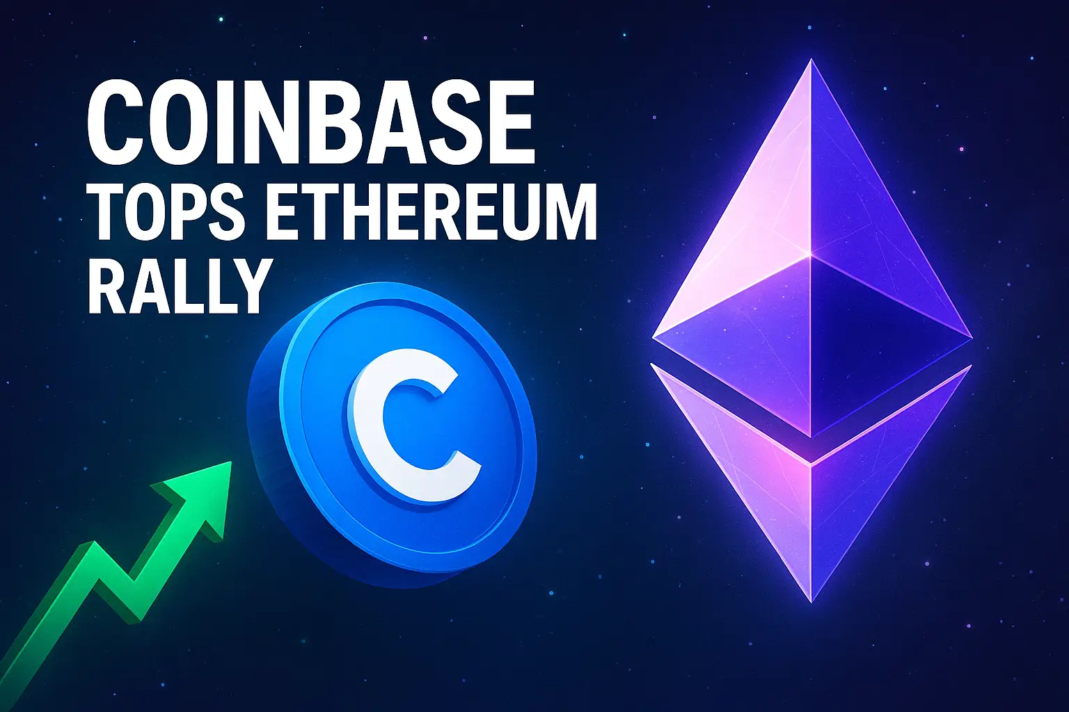 Coinbase Tops Ethereum Rally: Bernstein Says Exchange Poised for Gains as ETH Jumps 80%