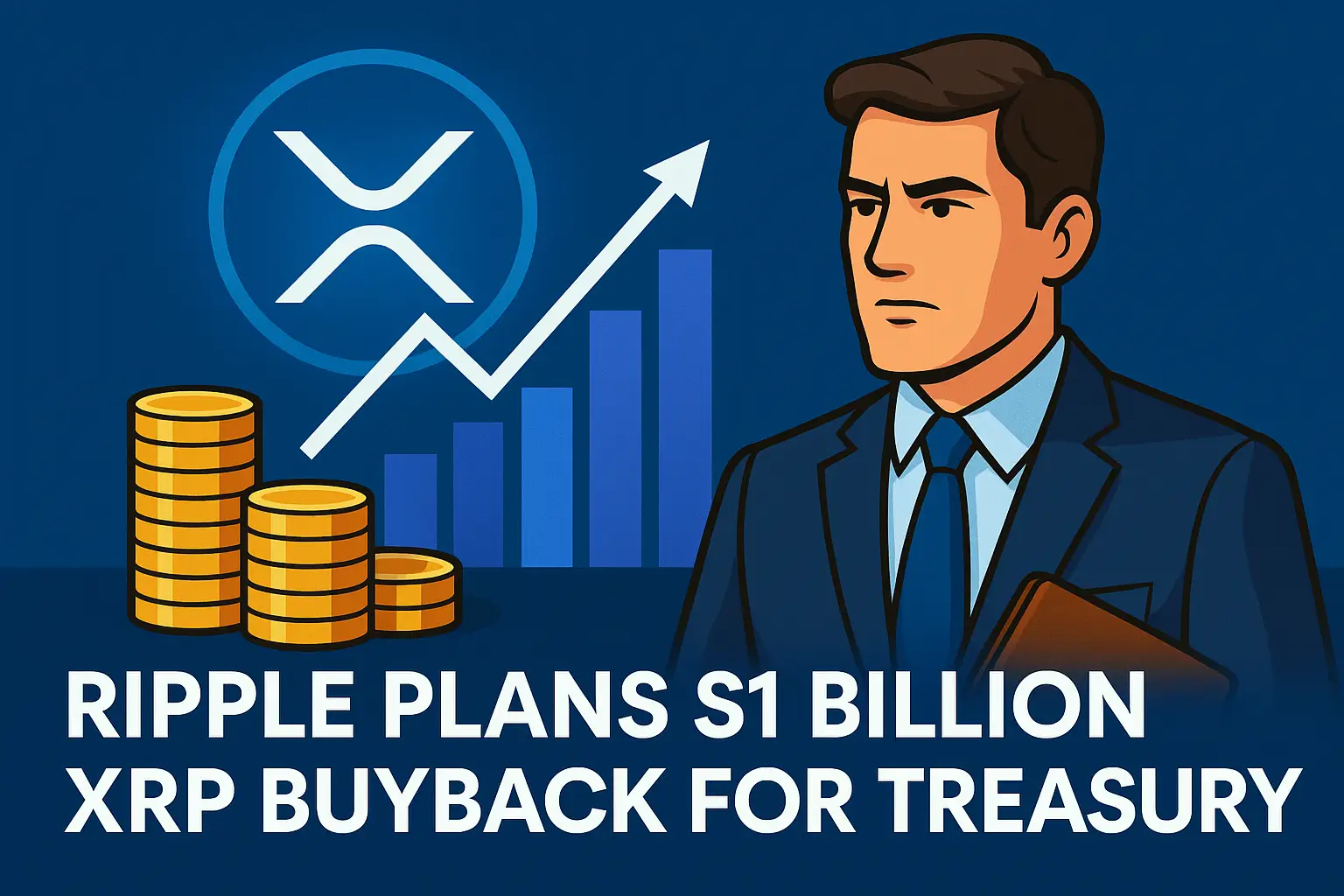 Ripple Plans $1 Billion XRP Buyback for Treasury, Corporate Bet Tests Market Resilience